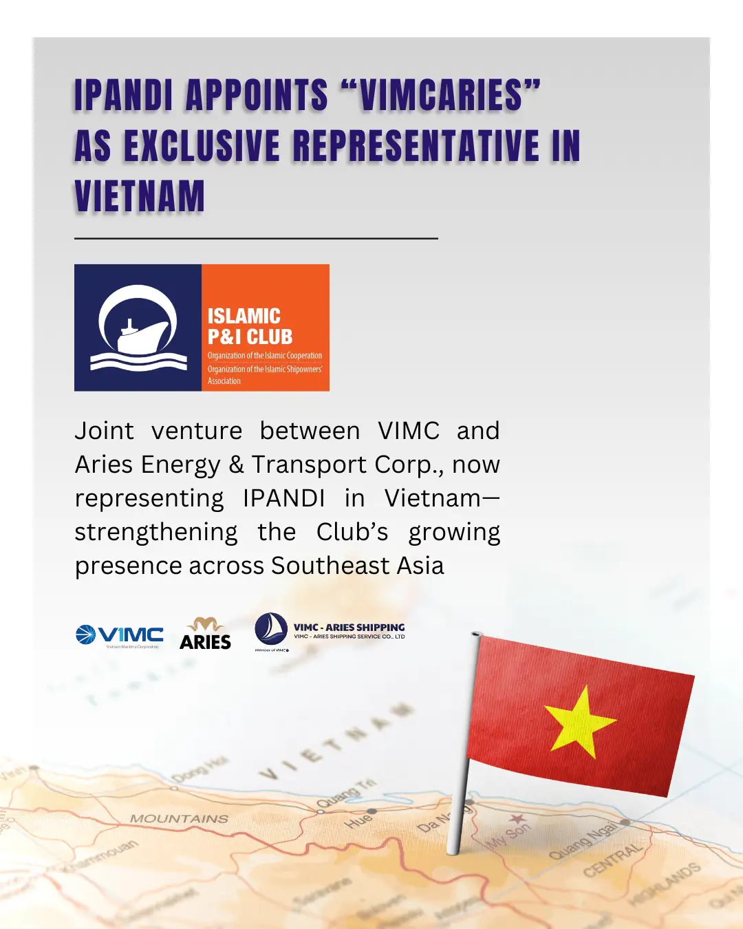 VIMCARIES to Represent IPANDI in Vietnam